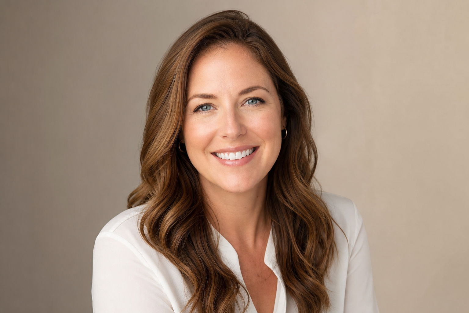 Sales team member portrait in business casual